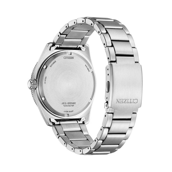 Montre Citizen Sunset Eco-drive Cadran Bleu Bracelet Acier Inoxydable