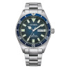 Montre Citizen Challenge Diver Automatic Cadran Bleu Bracelet Acier Inoxydable