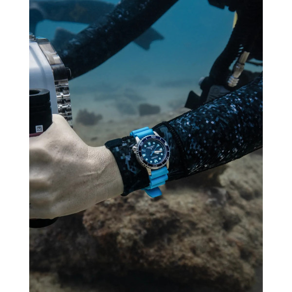Montre Citizen Promaster Marine Eco-drive Cadran Bleu Bracelet Caoutchouc