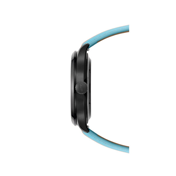 Montre Mido Multifort Chronometer 1 Racer 42mm Cadran Noir Bracelet Cuir Bleu