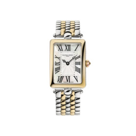 Montre Frederique Constant Classics Art Deco Carree Quartz Cadran Nacre Bracelet Acier inoxydable