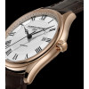 Montre Frederique Constant Classics Automatic Automatique Cadran Argent Bracelet Cuir de veau
