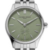 Montre Frederique Constant Classics Index Small Seconds Automatic Automatique Cadran Vert Bracelet Acier inoxydable