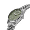 Montre Frederique Constant Classics Index Small Seconds Automatic Automatique Cadran Vert Bracelet Acier inoxydable