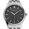 Montre Frederique Constant Classics Index Small Seconds Automatic Automatique Cadran GREY Bracelet Acier inoxydable