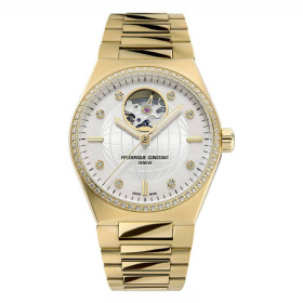 Montre Frederique Constant Highlife Ladies Automatic Heart Beat Automatique Cadran Nacre Bracelet Acier inoxydable