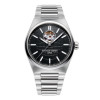 Montre Frederique Constant Highlife Heart Beat Automatic Automatique Cadran Noir Bracelet Acier inoxydable