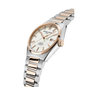 Montre Frederique Constant Highlife Automatic Cosc Automatique Cadran Argent Bracelet Acier inoxydable
