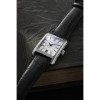 Montre Frederique Constant Classics Carree Automatic Automatique Cadran Argent Bracelet Cuir de veau