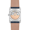 Montre Frederique Constant Classics Carree Automatic Automatique Cadran Bleu Bracelet Cuir de veau