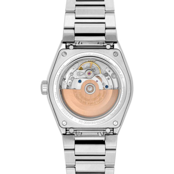 Montre Frederique Constant Highlife Automatic Cosc Automatique Cadran Bleu Bracelet Acier inoxydable