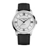 Montre Frederique Constant Classics Premiere Automatique Cadran Argent Bracelet Cuir de veau