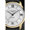 Montre Frederique Constant Classics Premiere Automatique Cadran Argent Bracelet Cuir de veau