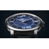 Montre Frederique Constant Classics Premiere Automatique Cadran Bleu Bracelet Cuir de veau