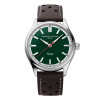 Montre Frederique Constant Classics Vintage Rally Healey Automatic Automatique Cadran Vert Bracelet Cuir de veau
