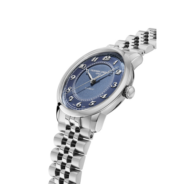 Montre Frederique Constant Classics Premiere Automatique Cadran Bleu Bracelet Acier inoxydable