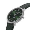 Montre Frederique Constant Classics Moonphase Quartz Cadran Vert Bracelet Cuir de veau