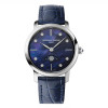 Montre Frederique Constant Classics Slimline Ladies Moonphase Quartz Cadran Nacre Bracelet Cuir de veau