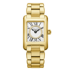 Montre Frederique Constant Classics Carree Ladies Quartz Cadran Argent Bracelet Acier inoxydable