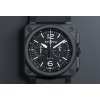 Montre BR03-94 automatique en céramique noire mat BELL & ROSS