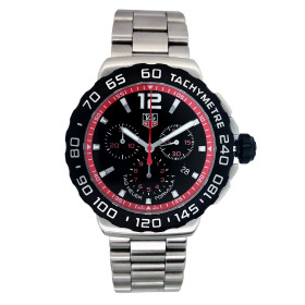 Montre Occasion Tag Heuer Formula 1 Chrono Cadran Noir Bracelet Acier