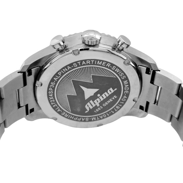 Montre Occasion Alpina Startimer Pilot Panda Bracelet Acier