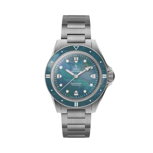 Montre Yema Navygraf Pearl CMM.20 Edition Limitée Bracelet Acier