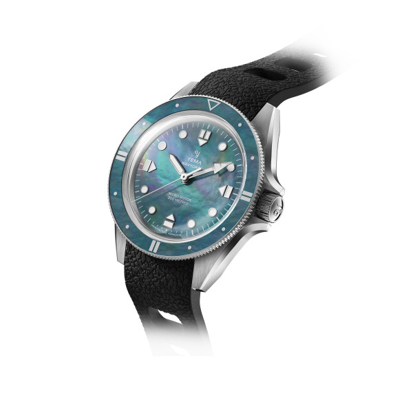 Montre Yema Navygraf Pearl CMM.20 Edition Limitée Bracelet Caoutchouc