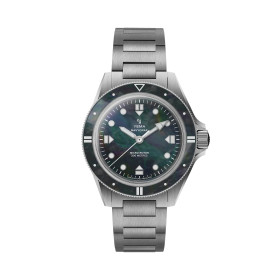 Montre Yema Navygraf Pearl CMM.20 Bracelet Acier