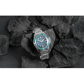 Montre Yema Navygraf Pearl CMM.20 Bracelet Acier