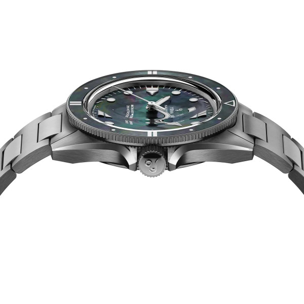 Montre Yema Navygraf Pearl CMM.20 Bracelet Acier