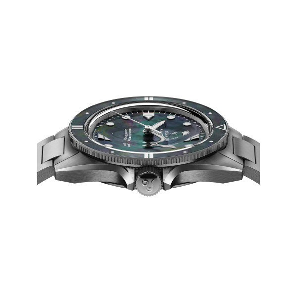 Montre Yema Navygraf Pearl CMM.20 Bracelet Acier