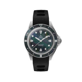 Montre Yema Navygraf Pearl CMM.20 Bracelet Caoutchouc