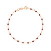 Bracelet gigi CLOZEAU Classique Or Rose 17cm