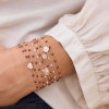Bracelet gigi CLOZEAU Classique Or Rose 19cm
