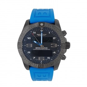 Montre Occasion Breitling Exospace B55 bracelet caoutchouc bleu