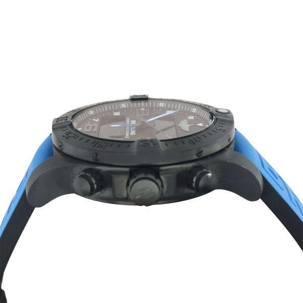 Montre Occasion Breitling Exospace B55 bracelet caoutchouc bleu