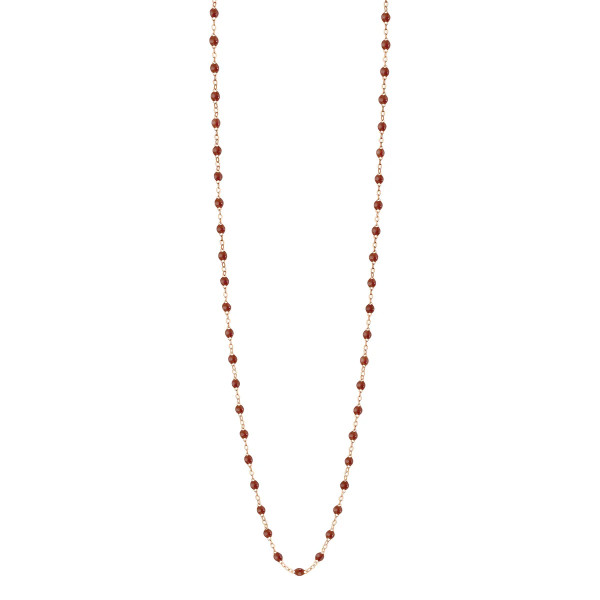 Sautoir gigi CLOZEAU Classique or rose 60 cm