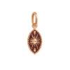 Pendentif gigi CLOZEAU Karma Or Rose