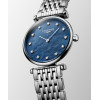 Montre La Grande Classique De Longines Cadran Nacre bleue Bracelet Acier 24mm