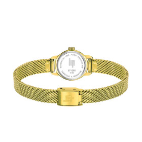 Montre LIP Henriette Cadran Argenté Bracelet Acier Inoxydable