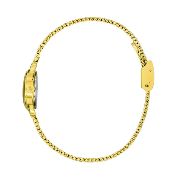 Montre LIP Henriette Cadran Argenté Bracelet Acier Inoxydable