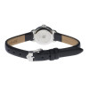Montre LIP Henriette Cadran Argenté Bracelet Cuir