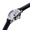 Montre LIP Henriette Cadran Argenté Bracelet Cuir