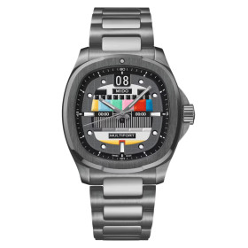 Montre Mido Multifort TV Big Date S01E02 Acier Inoxydable PVD Anthracite