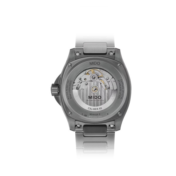 Montre Mido Multifort TV Big Date S01E02 Acier Inoxydable PVD Anthracite