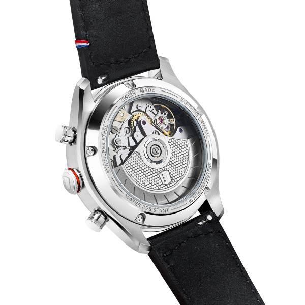 copy of Montre Depancel Série R - F-BACK - DUSK BLUE Bracelet Cuir