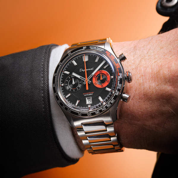 Montre Depancel Allure Black Tangerine Édition limitée