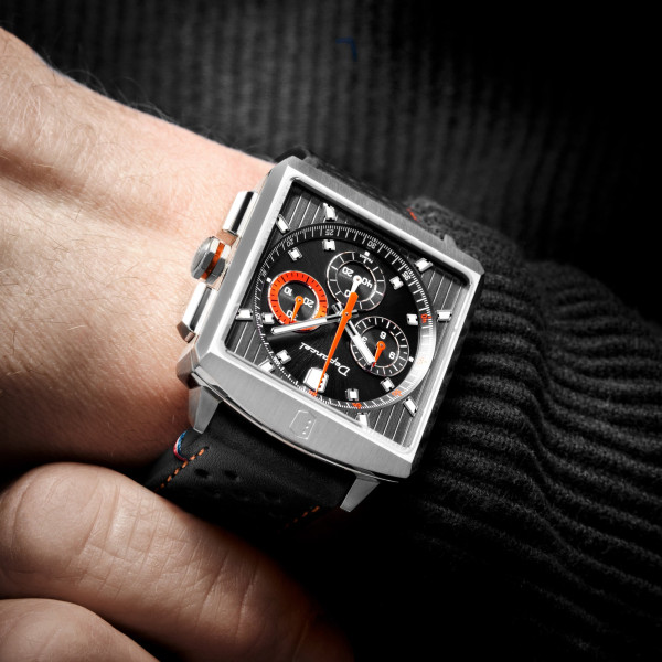 Montre Depancel Série R01 Black Tangerine Édition limitée