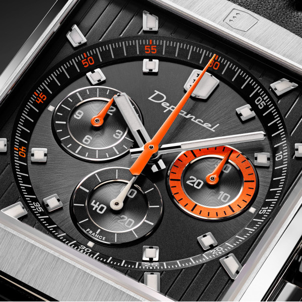 Montre Depancel Série R01 Black Tangerine Édition limitée